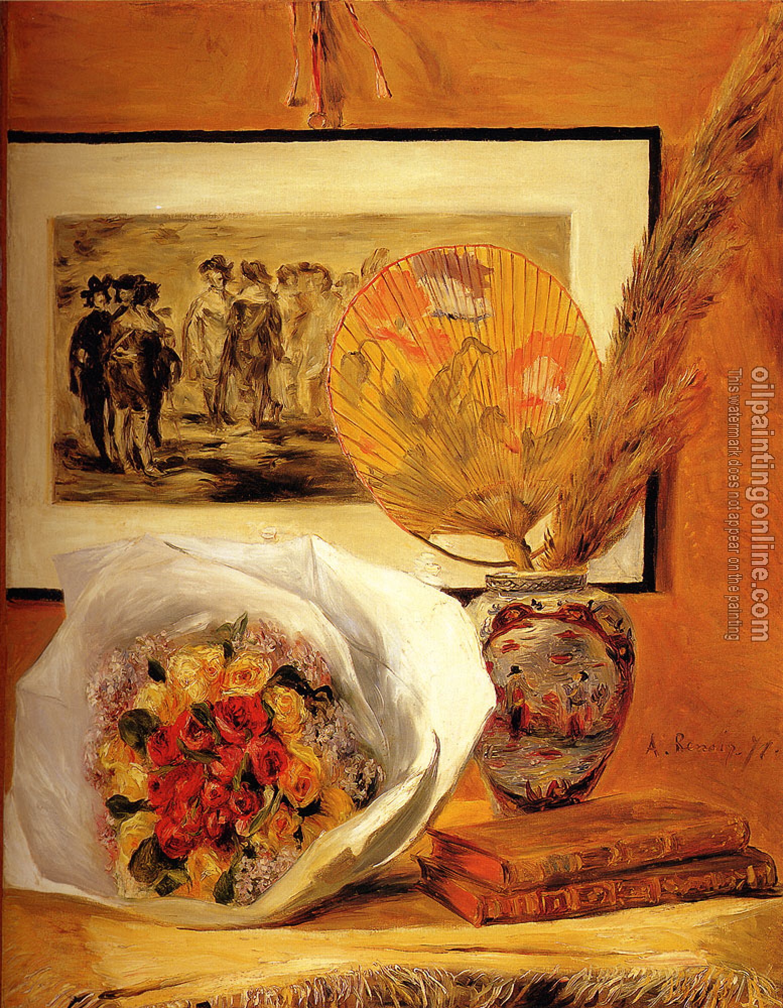 Renoir, Pierre Auguste - Still Life With Bouquet